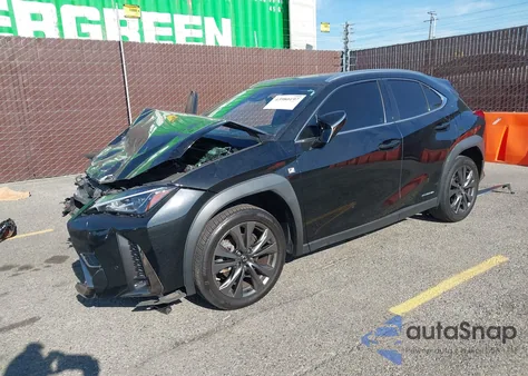 2020 Lexus Ux 250H F Sport z USA, uszkodzony, nr VIN JTHR9JBH0L2029799